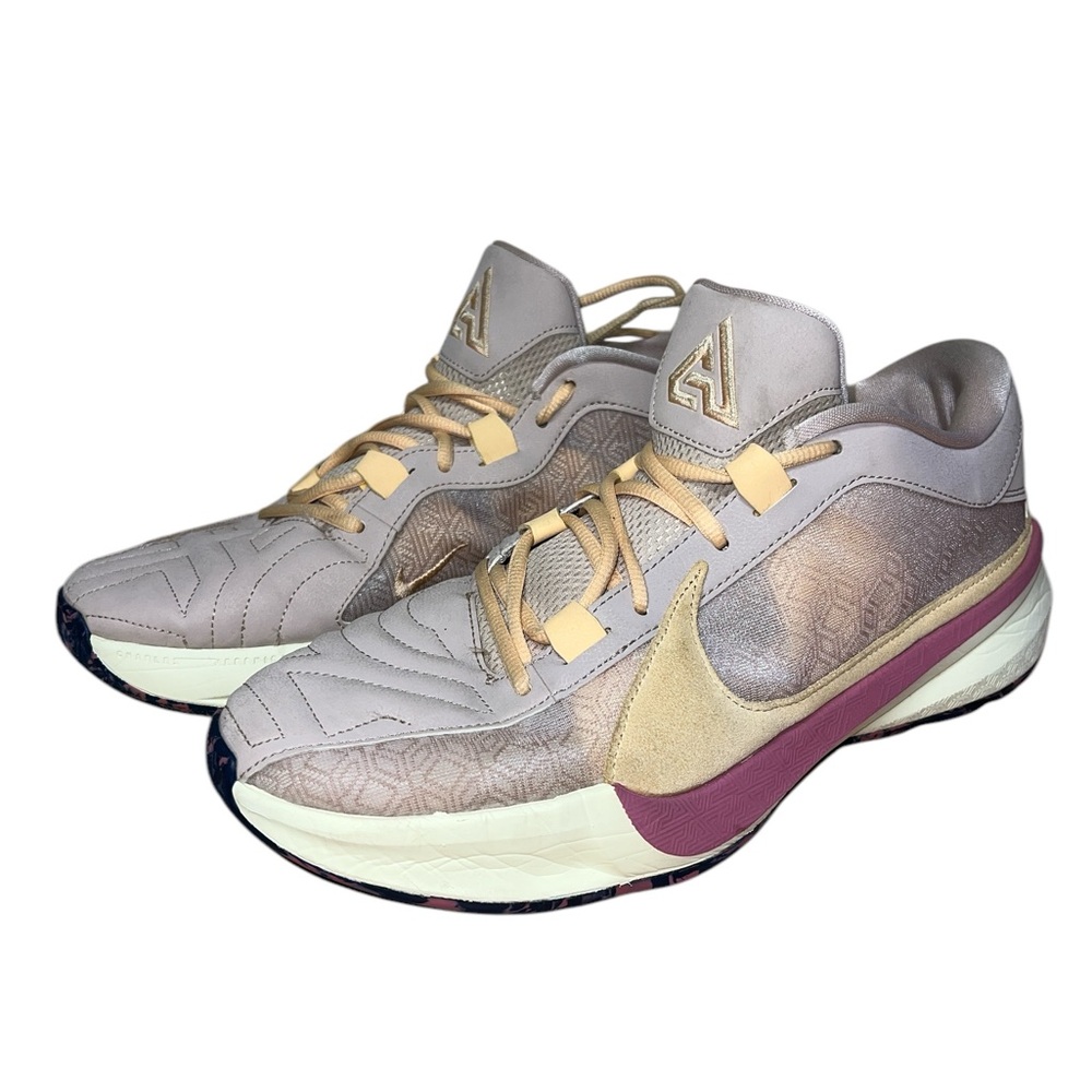 Nike Men's Zoom Freak "Fossil Stone" Basketball Shoes Size 11.5